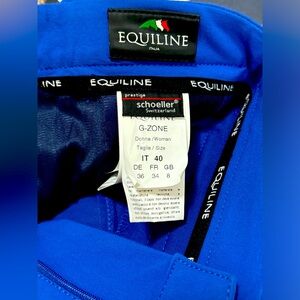 Equiline breeches size IT 40/ UK size 8/ US size 4. Brand New with tags.
